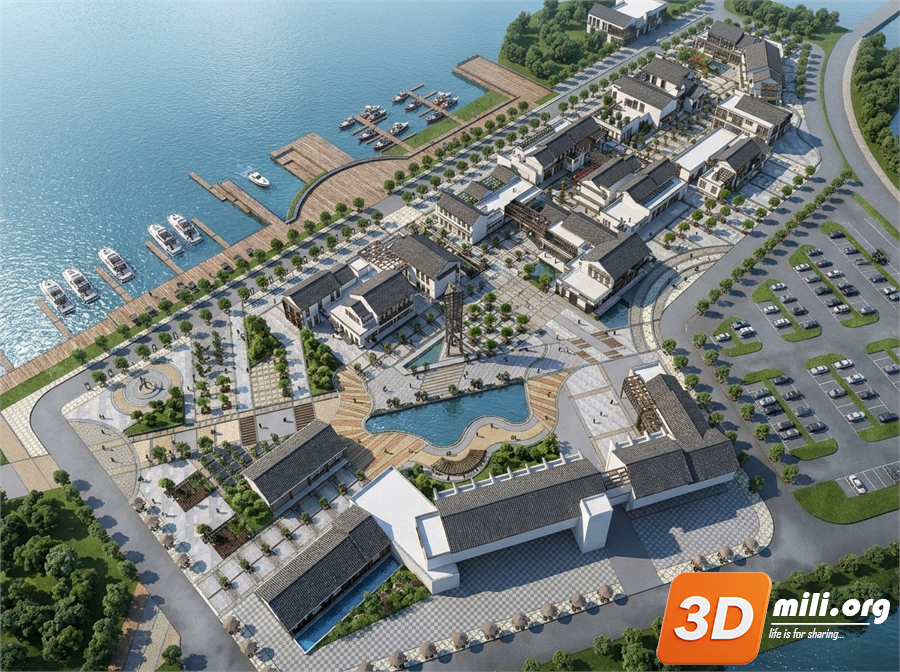 Outdoor Building Skp Files
